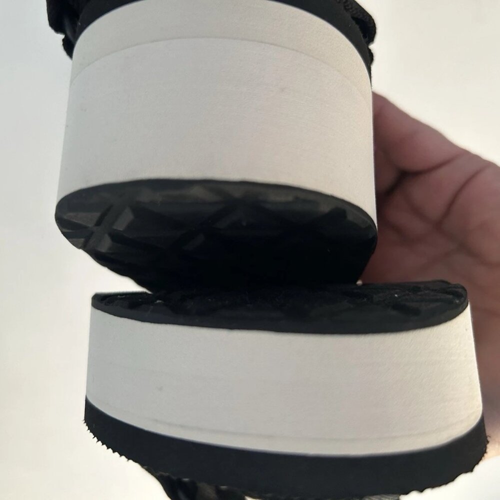 Teva Flatform Universal Black Platform Strappy Sa… - image 6